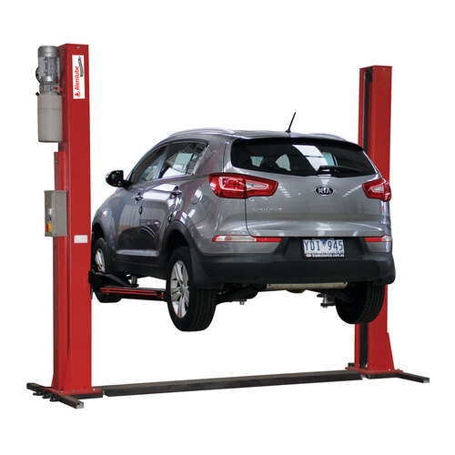 Alemlube AA40FB2P-240V 4.0T Electro-Hydraulic 2-Post Floor Base Vehicle Hoist