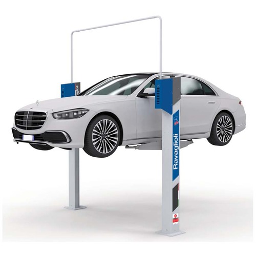 Ravaglioli KPX32 3.2T Baseless Screw 2 Post Electro-Mechanical Lift