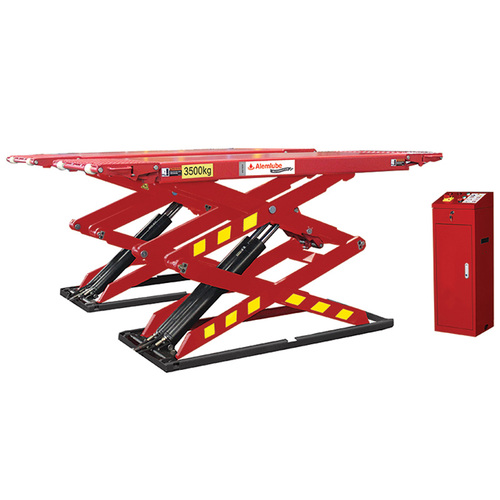 Alemlube AA35S 3.5T Low Profile Full Rise Scissor Lift
