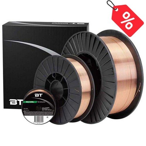 Bossweld 70S-6 Mild Steel MIG Wire x 0.6mm (0.7 Kg Spool) 210001