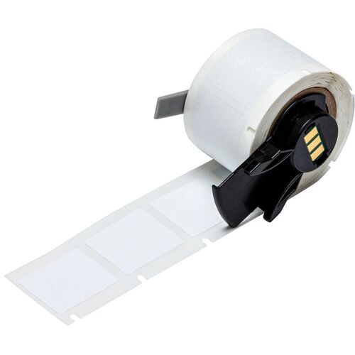 Brady FreezerBondz Ultra-Thin Cryogenic Polyester Laboratory Label - 25.40 x 22.86mm