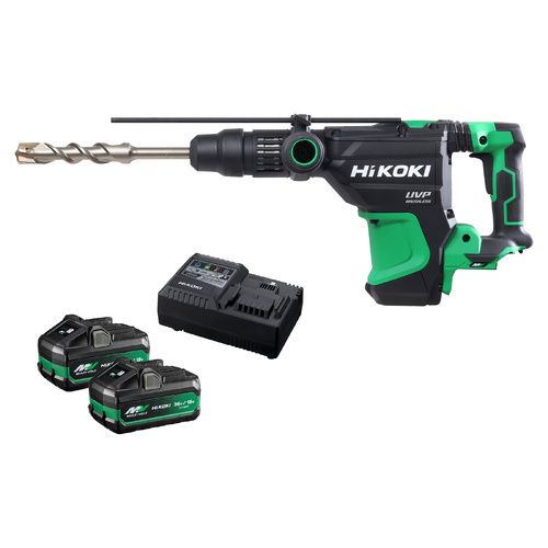 HiKOKI DH3640DA(HAZ) 36V Brushless SDS Max Rotary Hammer Kit