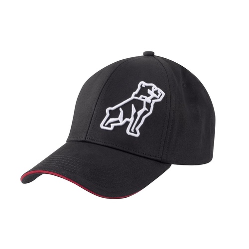 Mack Red Trim Curved Brim Baseball Cap - MKBAS2401BD0000