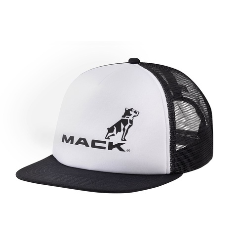 Mack Flat Brim Foam Trucker Cap - MKFBF2401W20000
