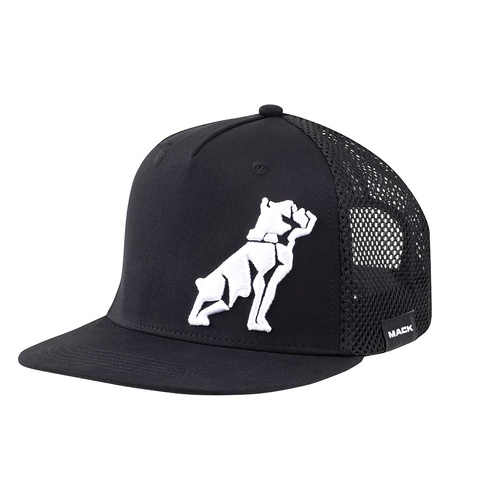 Mack Flat Brim Bulldog Cap Soft Mesh - MKFBM2401BB0000