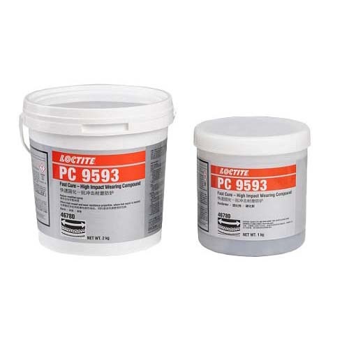 Loctite PC 9593 Nordbak Fast Curing Wearing Compound Kit - 3Kg