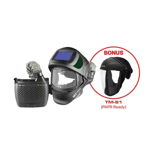 BT / Tecmen PAPR Freflow V1 iEXP TM1000 950S With Bonus TM-S1 Faceshield