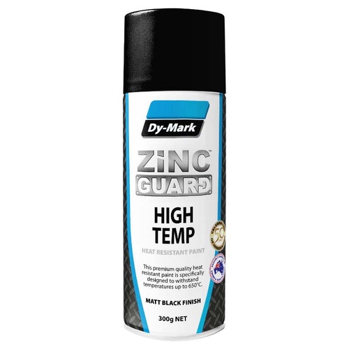 Dy-Mark 23073001 Zinc Guard High Temp Black 300g