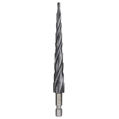 Bordo Step Tip Step Drill 10mm Deep Cut 4-12mm x 1mm HSS-Co5 (Cobalt)