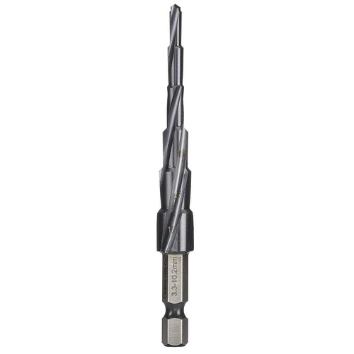 Bordo Step Tip Step Drill 10mm Deep Cut Tapping 3.3,4.2,5.0,6.8,8.5,10.2mm