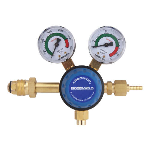 Bossweld Argon Twin Gauge Regulator - Promo