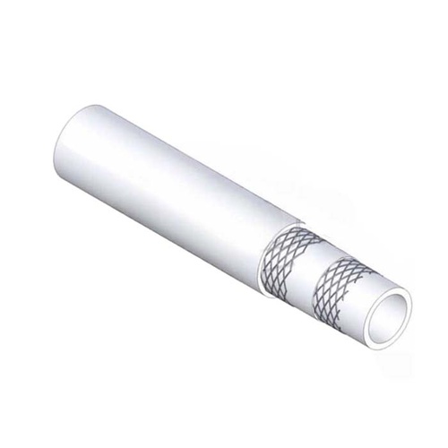 Dixon 25mm x 10m Rubber Hot Water Washdown Hose White - A225025